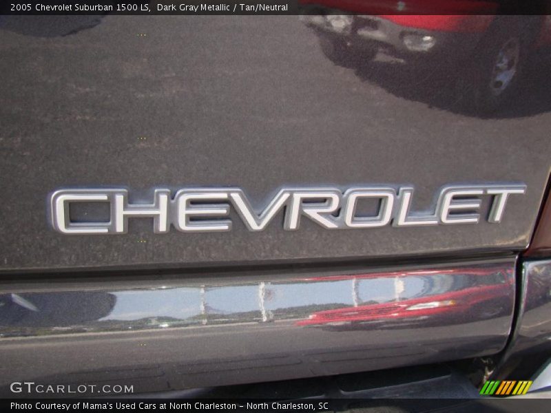 Dark Gray Metallic / Tan/Neutral 2005 Chevrolet Suburban 1500 LS