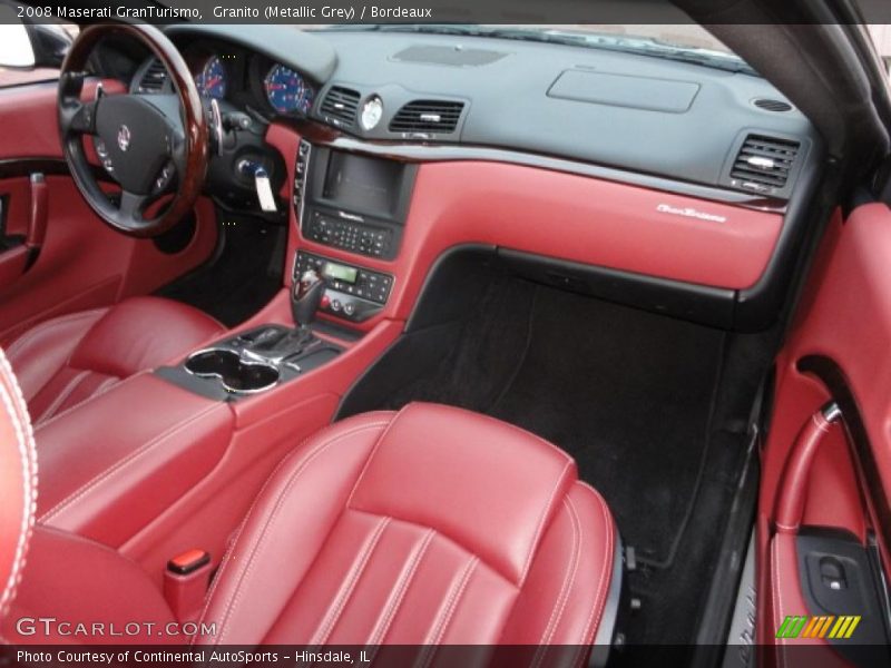 Granito (Metallic Grey) / Bordeaux 2008 Maserati GranTurismo