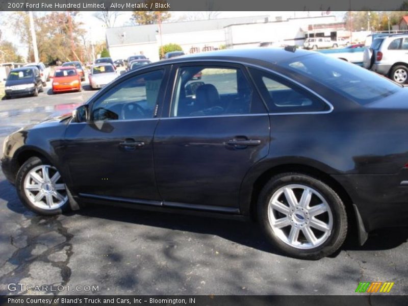 Alloy Metallic / Black 2007 Ford Five Hundred Limited