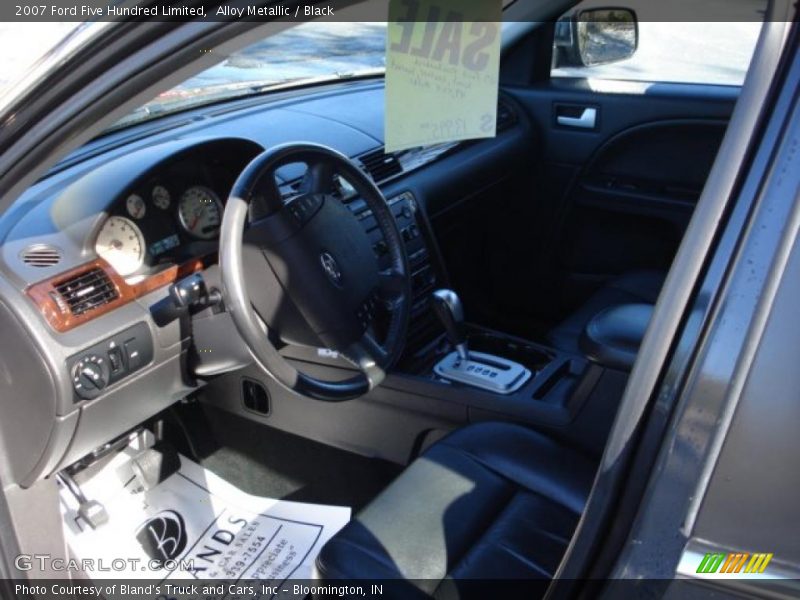 Alloy Metallic / Black 2007 Ford Five Hundred Limited