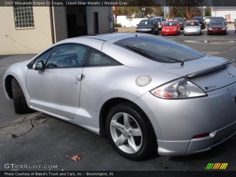 Liquid Silver Metallic / Medium Gray 2007 Mitsubishi Eclipse GS Coupe