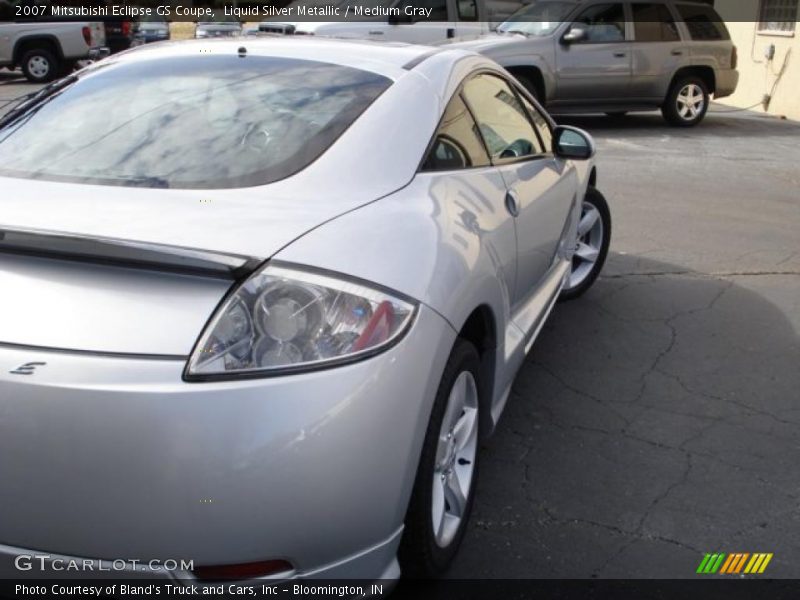 Liquid Silver Metallic / Medium Gray 2007 Mitsubishi Eclipse GS Coupe