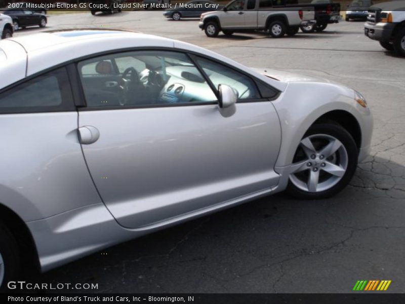 Liquid Silver Metallic / Medium Gray 2007 Mitsubishi Eclipse GS Coupe