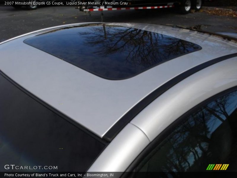 Liquid Silver Metallic / Medium Gray 2007 Mitsubishi Eclipse GS Coupe