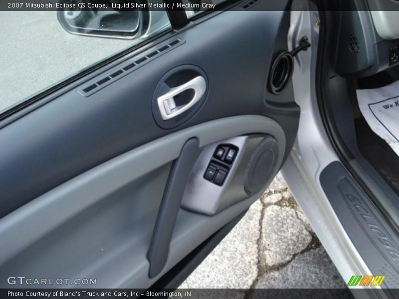 Liquid Silver Metallic / Medium Gray 2007 Mitsubishi Eclipse GS Coupe