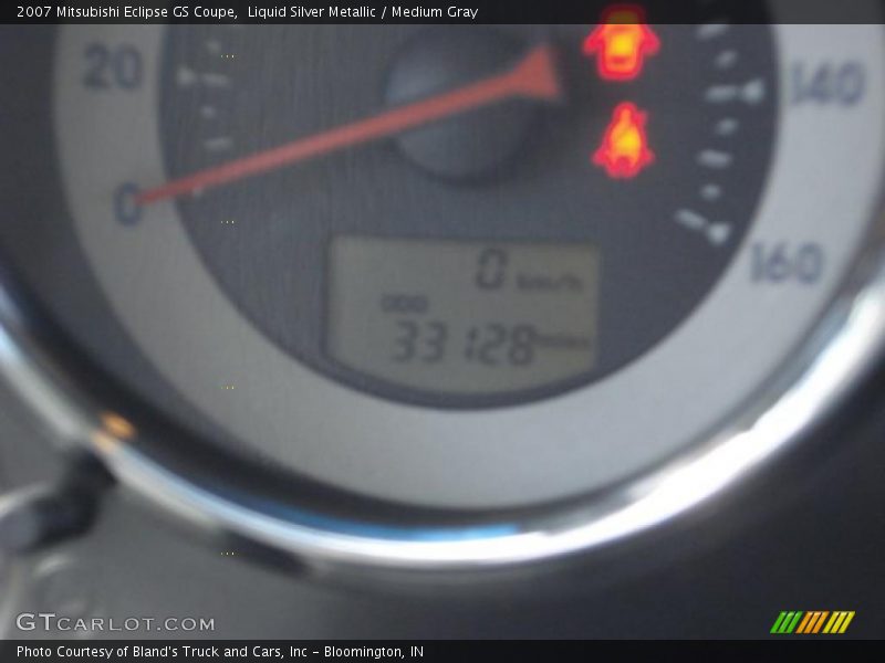 Liquid Silver Metallic / Medium Gray 2007 Mitsubishi Eclipse GS Coupe