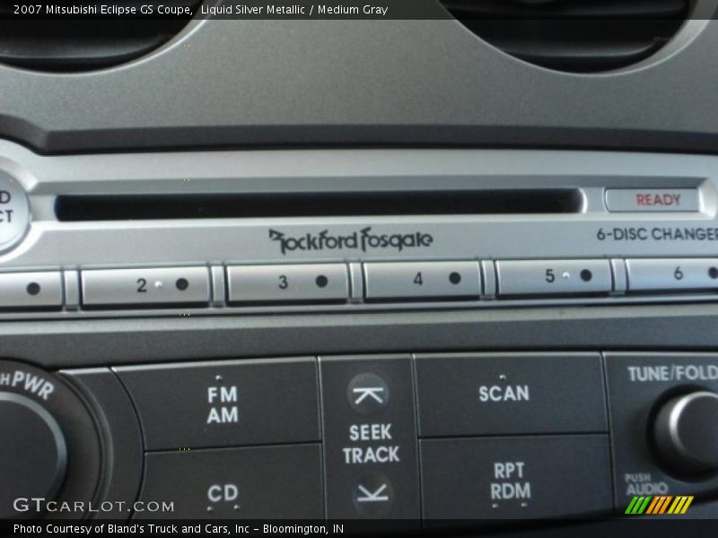 Liquid Silver Metallic / Medium Gray 2007 Mitsubishi Eclipse GS Coupe