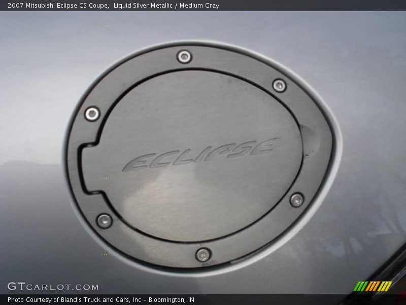 Liquid Silver Metallic / Medium Gray 2007 Mitsubishi Eclipse GS Coupe