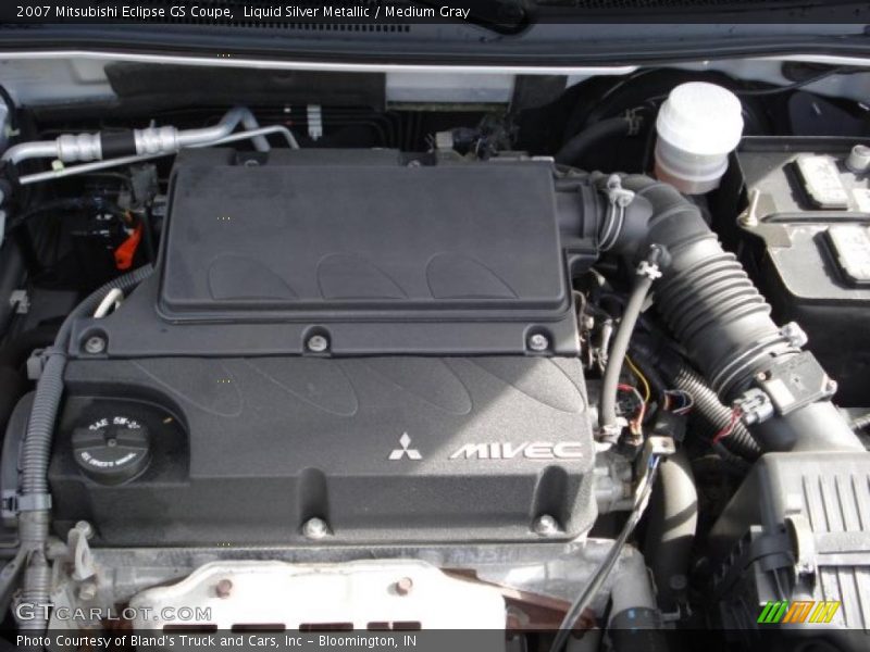 Liquid Silver Metallic / Medium Gray 2007 Mitsubishi Eclipse GS Coupe
