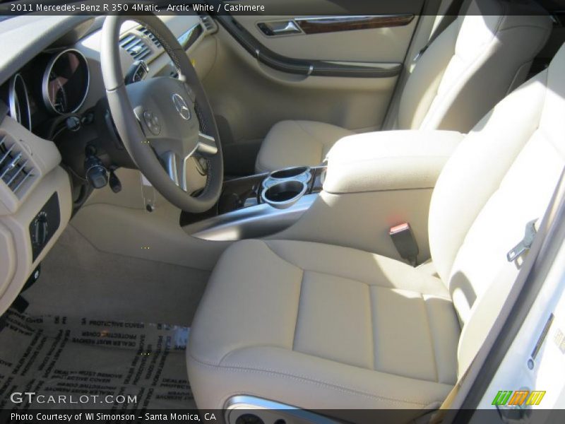 Arctic White / Cashmere 2011 Mercedes-Benz R 350 4Matic