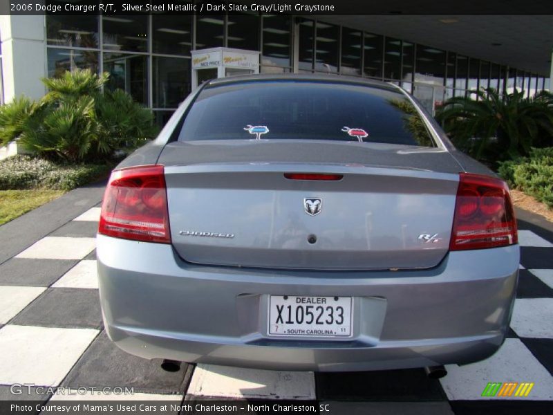 Silver Steel Metallic / Dark Slate Gray/Light Graystone 2006 Dodge Charger R/T