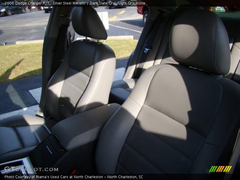 Silver Steel Metallic / Dark Slate Gray/Light Graystone 2006 Dodge Charger R/T