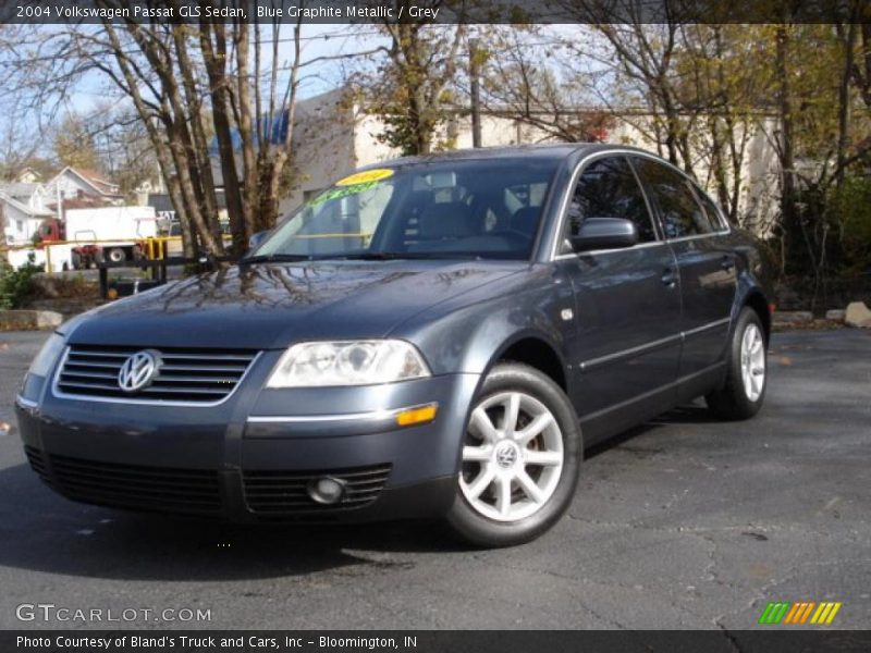 Blue Graphite Metallic / Grey 2004 Volkswagen Passat GLS Sedan