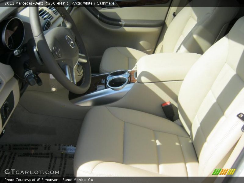 Arctic White / Cashmere 2011 Mercedes-Benz R 350 4Matic