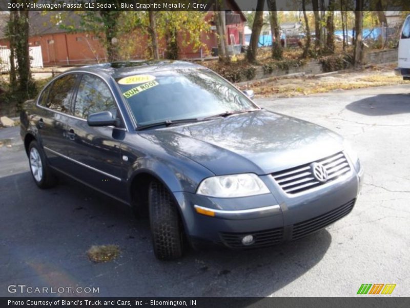 Blue Graphite Metallic / Grey 2004 Volkswagen Passat GLS Sedan