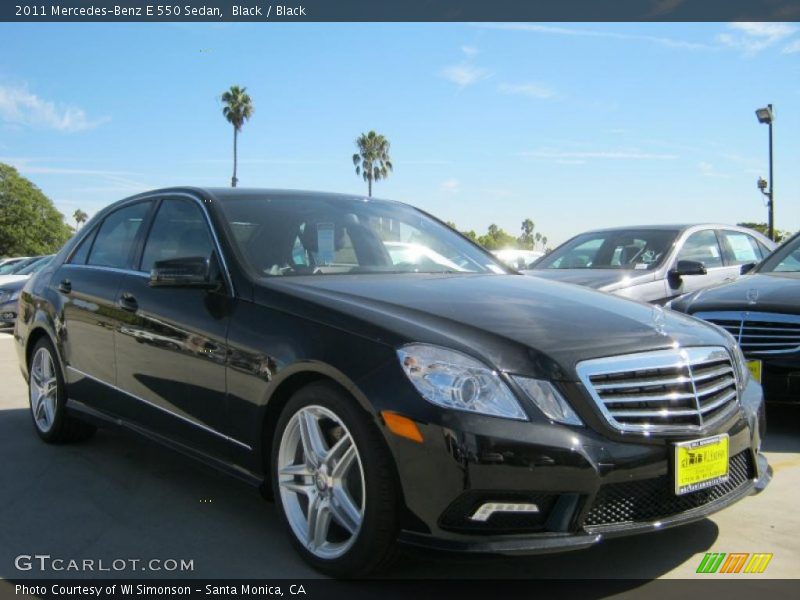  2011 E 550 Sedan Black