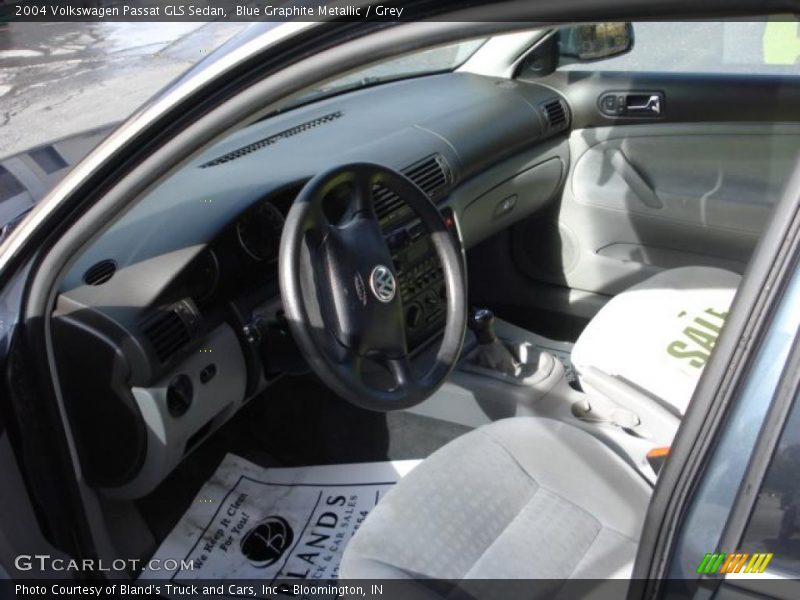 Blue Graphite Metallic / Grey 2004 Volkswagen Passat GLS Sedan
