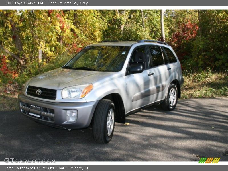Titanium Metallic / Gray 2003 Toyota RAV4 4WD