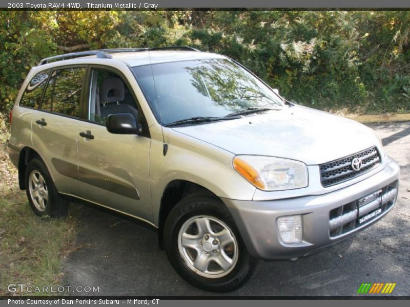 Titanium Metallic / Gray 2003 Toyota RAV4 4WD