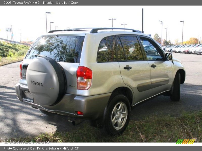 Titanium Metallic / Gray 2003 Toyota RAV4 4WD