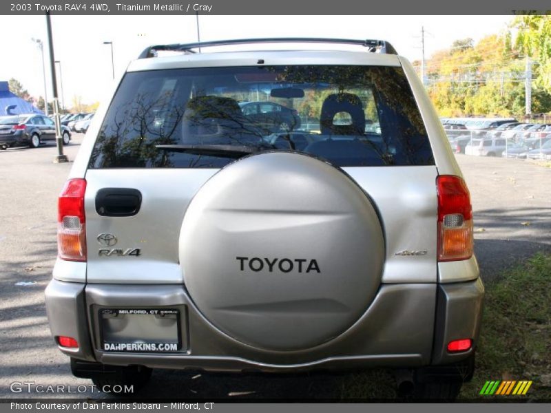 Titanium Metallic / Gray 2003 Toyota RAV4 4WD