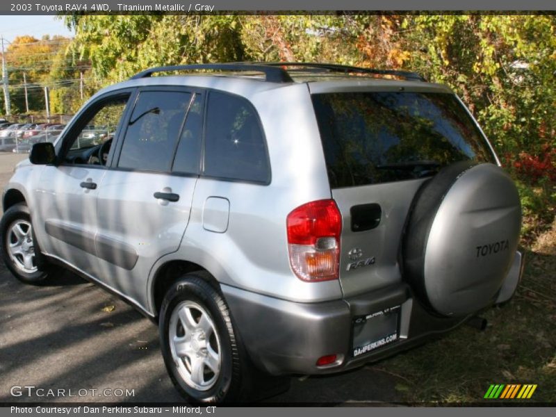 Titanium Metallic / Gray 2003 Toyota RAV4 4WD