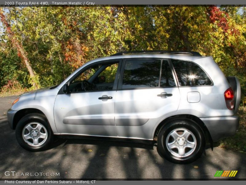 Titanium Metallic / Gray 2003 Toyota RAV4 4WD
