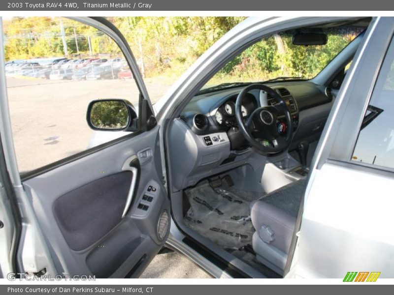 Titanium Metallic / Gray 2003 Toyota RAV4 4WD