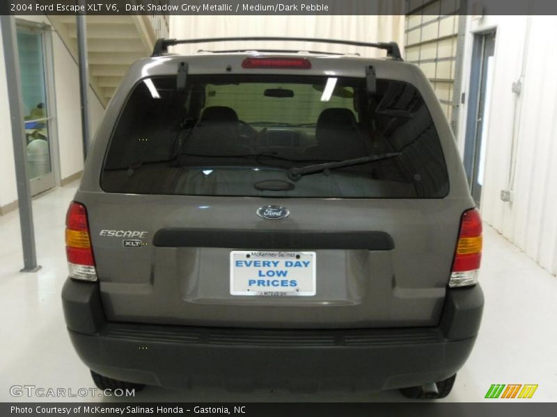 Dark Shadow Grey Metallic / Medium/Dark Pebble 2004 Ford Escape XLT V6