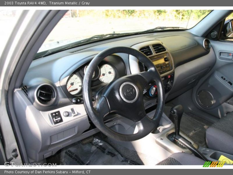Titanium Metallic / Gray 2003 Toyota RAV4 4WD