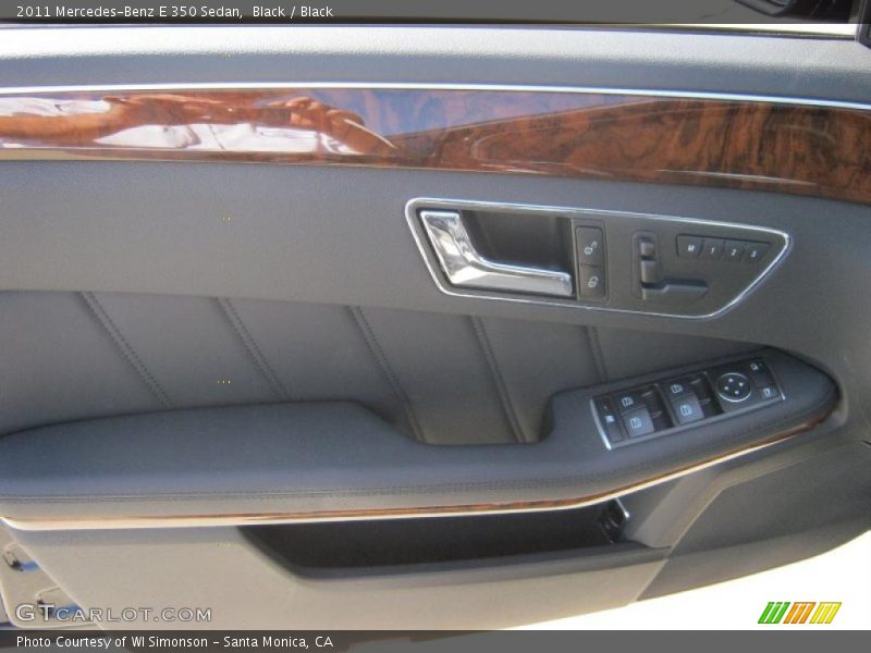Black / Black 2011 Mercedes-Benz E 350 Sedan