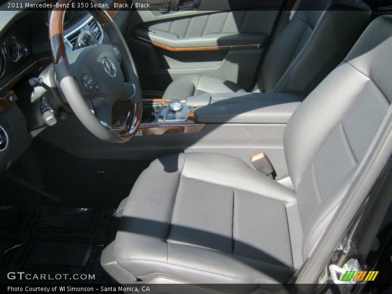 Black / Black 2011 Mercedes-Benz E 350 Sedan