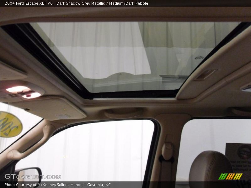 Sunroof of 2004 Escape XLT V6