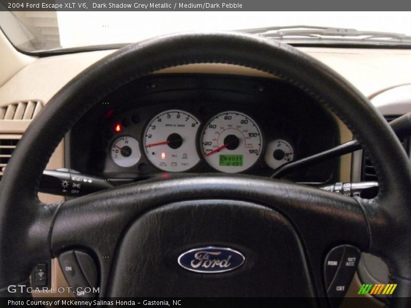 Dark Shadow Grey Metallic / Medium/Dark Pebble 2004 Ford Escape XLT V6