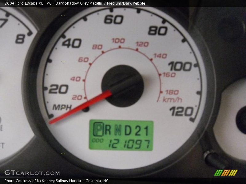 Dark Shadow Grey Metallic / Medium/Dark Pebble 2004 Ford Escape XLT V6