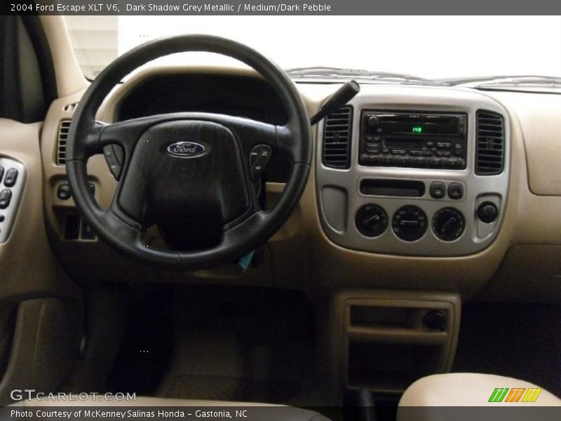 Dark Shadow Grey Metallic / Medium/Dark Pebble 2004 Ford Escape XLT V6