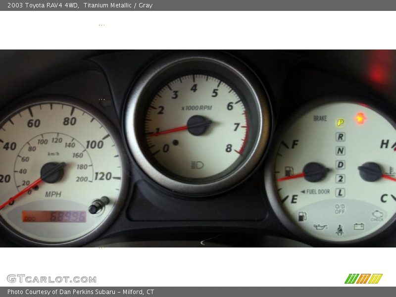 Titanium Metallic / Gray 2003 Toyota RAV4 4WD