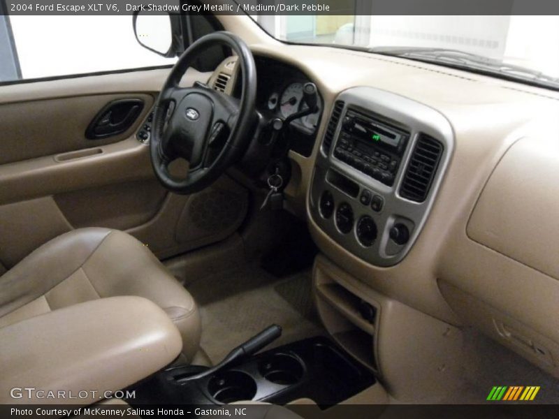 Dark Shadow Grey Metallic / Medium/Dark Pebble 2004 Ford Escape XLT V6