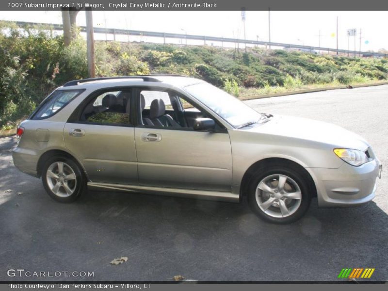 Crystal Gray Metallic / Anthracite Black 2007 Subaru Impreza 2.5i Wagon