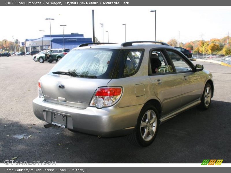 Crystal Gray Metallic / Anthracite Black 2007 Subaru Impreza 2.5i Wagon