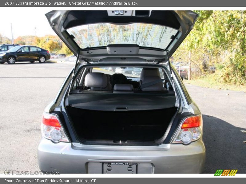 Crystal Gray Metallic / Anthracite Black 2007 Subaru Impreza 2.5i Wagon