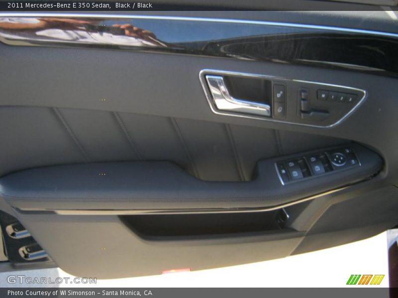 Black / Black 2011 Mercedes-Benz E 350 Sedan