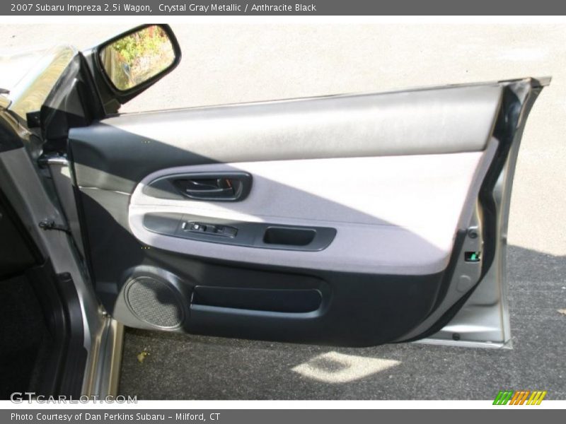 Crystal Gray Metallic / Anthracite Black 2007 Subaru Impreza 2.5i Wagon