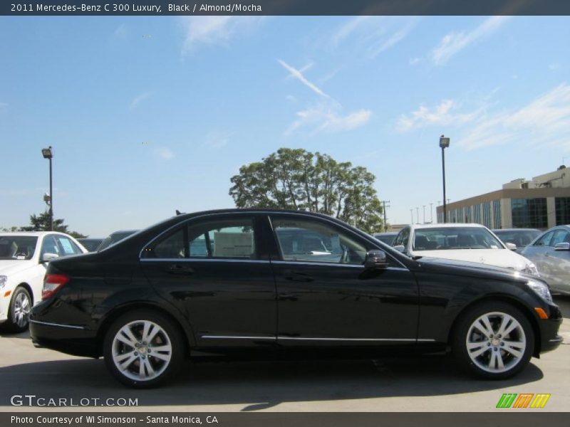 Black / Almond/Mocha 2011 Mercedes-Benz C 300 Luxury