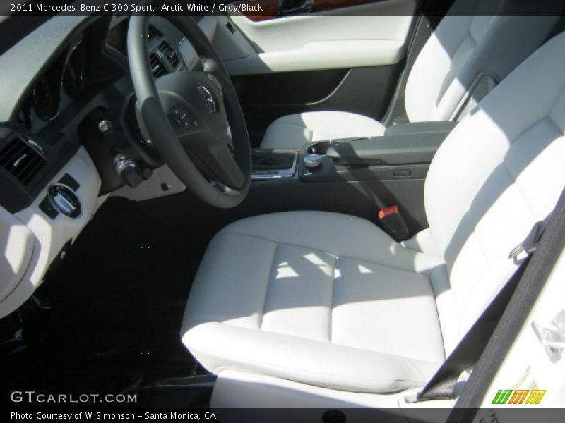  2011 C 300 Sport Grey/Black Interior