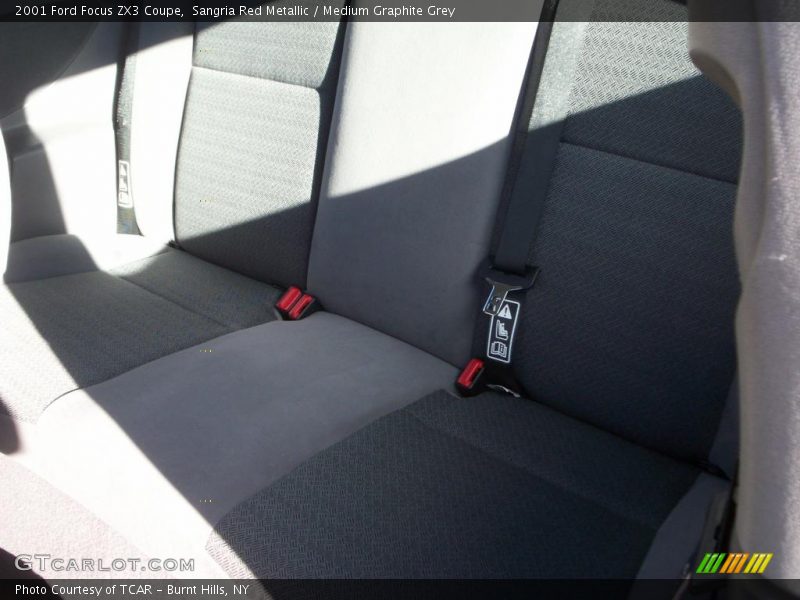 Sangria Red Metallic / Medium Graphite Grey 2001 Ford Focus ZX3 Coupe