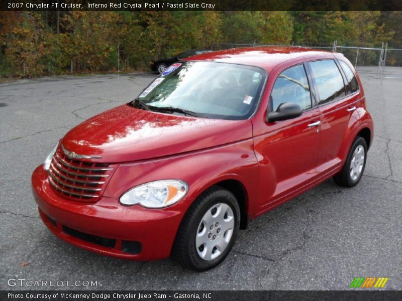 Inferno Red Crystal Pearl / Pastel Slate Gray 2007 Chrysler PT Cruiser