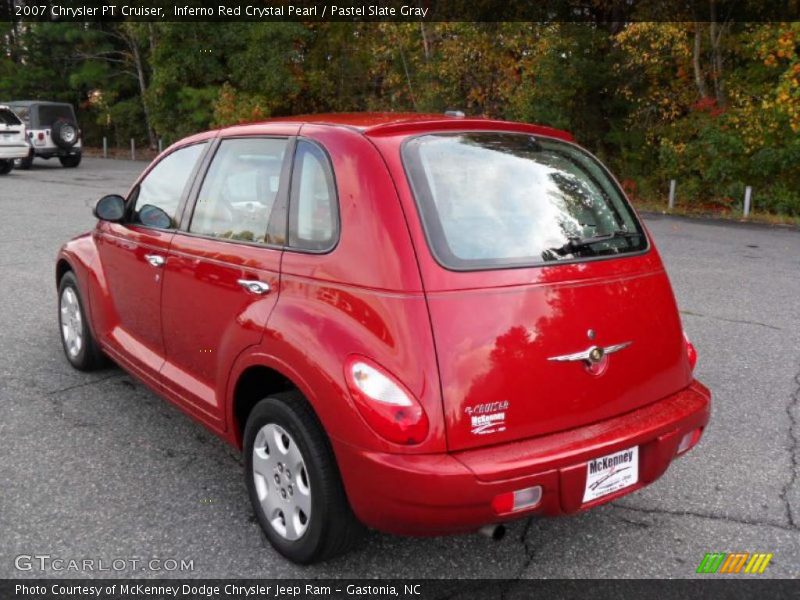 Inferno Red Crystal Pearl / Pastel Slate Gray 2007 Chrysler PT Cruiser