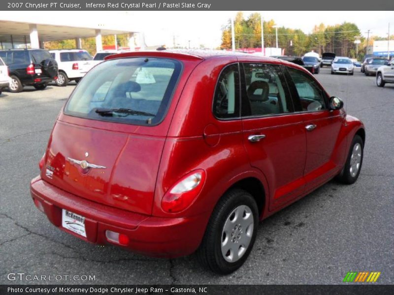 Inferno Red Crystal Pearl / Pastel Slate Gray 2007 Chrysler PT Cruiser