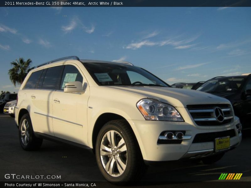 Arctic White / Black 2011 Mercedes-Benz GL 350 Blutec 4Matic